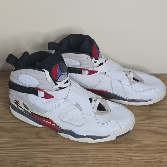 2003 Nike Air Jordan VIII 8 Retro Bugs Bunny Red White Basketball Shoes Size 14 main image 9